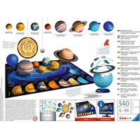 RAVENSBURGER 3D puzzle Sluneční soustava 540 dílků