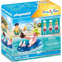 PLAYMOBIL® Family Fun 70112 Dovolenkář s plovacím kruhem