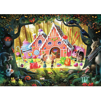 RAVENSBURGER Puzzle Jeníček a Mařenka (Perníková chaloupka) 1000 dílků