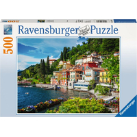RAVENSBURGER Puzzle Jezero Como, Itálie 500 dílků