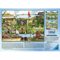 RAVENSBURGER Puzzle Útěk do Norfolku 500 dílků