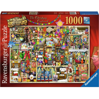 RAVENSBURGER Puzzle Vánoční skříň 1000 dílků