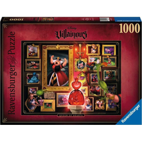 RAVENSBURGER Puzzle Disney Villainous: Srdcová královna 1000 dílků