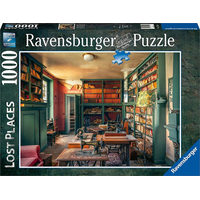 RAVENSBURGER Puzzle Ztracená místa: Záhadná hradní knihovna 1000 dílků