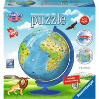 RAVENSBURGER Puzzleball Dětský globus se zvířátky (anglický) 180 dílků
