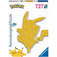 RAVENSBURGER Tvarové puzzle Pokémon Pikachu 727 dílků