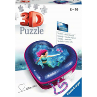 RAVENSBURGER 3D puzzle Srdce Mořská panna 54 dílků