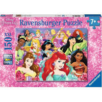 RAVENSBURGER Puzzle Disney princezny: Sny se plní XXL 150 dílků