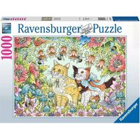 RAVENSBURGER Puzzle Kočičí přátelství 1000 dílků