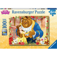 RAVENSBURGER Puzzle Kráska a zvíře XXL 100 dílků