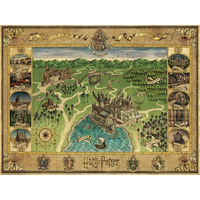 RAVENSBURGER Puzzle Harry Potter: Mapa Bradavic 1500 dílků