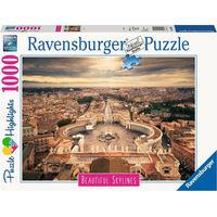 RAVENSBURGER Puzzle Řím, Itálie 1000 dílků