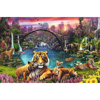 RAVENSBURGER Puzzle Tygři v ráji 3000 dílků