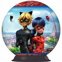 RAVENSBURGER Puzzleball Kouzelná Beruška a Černý kocour 72 dílků