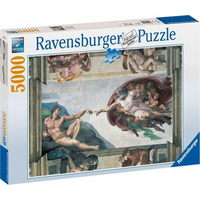 RAVENSBURGER Puzzle Stvoření Adama 5000 dílků