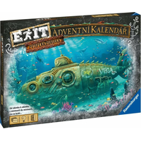 RAVENSBURGER EXIT Úniková hra - Adventní kalendář: Potopená ponorka