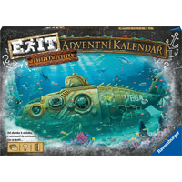 RAVENSBURGER EXIT Úniková hra - Adventní kalendář: Potopená ponorka