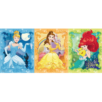 RAVENSBURGER Panoramatické puzzle Překrásné Disney princezny XXL 200 dílků