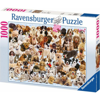 RAVENSBURGER Puzzle Pejskové 1000 dílků