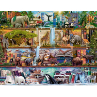 RAVENSBURGER Puzzle Království divokých zvířat 2000 dílků