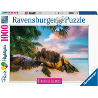 RAVENSBURGER Puzzle Nádherné ostrovy: Seychely 1000 dílků