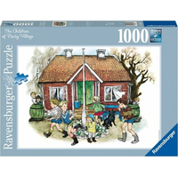 RAVENSBURGER Puzzle Děti z Bullerbynu 1000 dílků