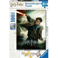 RAVENSBURGER Puzzle Harry Potter a relikvie smrti XXL 100 dílků