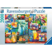 RAVENSBURGER Puzzle Krása zátiší 2000 dílků