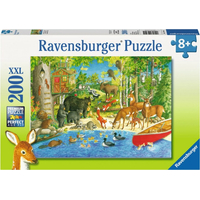 RAVENSBURGER Puzzle Lesní přátelé XXL 200 dílků