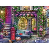 RAVENSBURGER Puzzle Milostné dopisy a čokoláda 1500 dílků