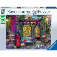 RAVENSBURGER Puzzle Milostné dopisy a čokoláda 1500 dílků