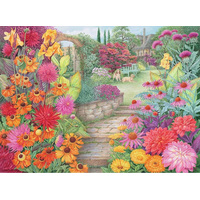 RAVENSBURGER Puzzle Nádherné zahrady 4x500 dílků