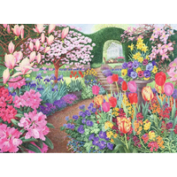 RAVENSBURGER Puzzle Nádherné zahrady 4x500 dílků
