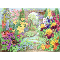 RAVENSBURGER Puzzle Nádherné zahrady 4x500 dílků