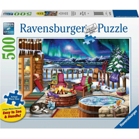 RAVENSBURGER Puzzle Polární záře XXL 500 dílků