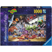 RAVENSBURGER Puzzle Space Jam: Závěrečná smeč 1000 dílků
