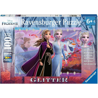 RAVENSBURGER Třpytivé puzzle Ledové království 2 XXL 100 dílků