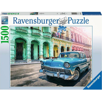 RAVENSBURGER Puzzle Kubánské auto 1500 dílků