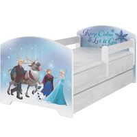 Dětská postel Disney - LEDOVÉ KRÁLOVSTVÍ 160x80 cm