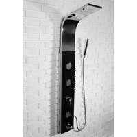 Sprchový panel LUXURY BLACK s výtokovým ramínkem 9890