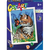 RAVENSBURGER CreArt Malování podle čísel: Nejlepší přátelé 18x24cm