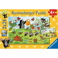 RAVENSBURGER Puzzle Krteček na zahrádce 2x24 dílků