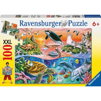 RAVENSBURGER Puzzle Nádherný oceán XXL 100 dílků