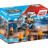 PLAYMOBIL® Stunt Show 70820 Starter Pack Kaskadérská show se čtyřkolkou a ohnivou rampou