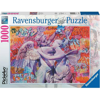 RAVENSBURGER Puzzle Amor a Psýché 1000 dílků