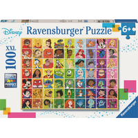 RAVENSBURGER Puzzle Disney: Postavičky XXL 100 dílků