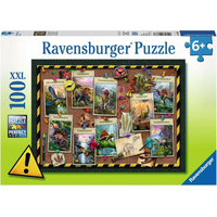 RAVENSBURGER Puzzle Sbírka dinosaurů XXL 100 dílků