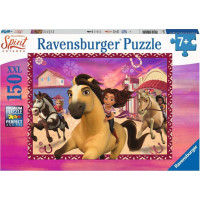 RAVENSBURGER Puzzle Spirit: Přátelé navždy XXL 150 dílků