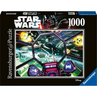 RAVENSBURGER Puzzle Star Wars: TIE Fighter Kokpit 1000 dílků