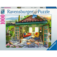 RAVENSBURGER Puzzle Toskánská oáza 1000 dílků